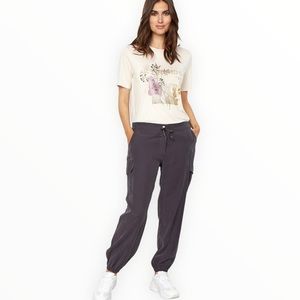 NEW: (M) beautiful soyaconcept steel gray pants with elasticized ankle hem